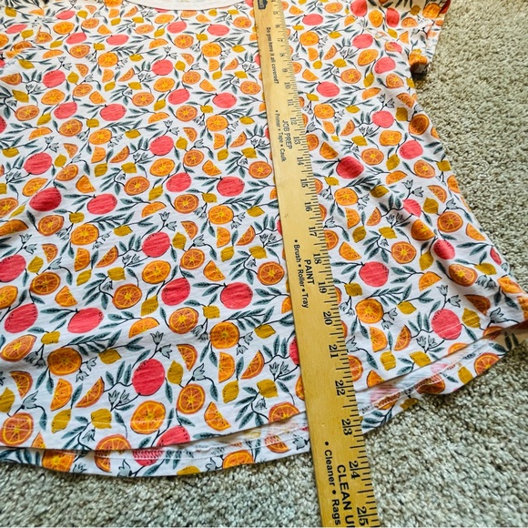 Dip 100% Cotton Eco Friendly Orange Dopamine Dressing Short Sleeve T-Shirt, L - Picture 7 of 10